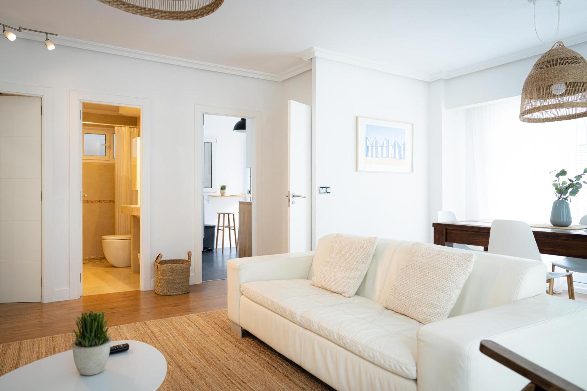 Ondarreta Beach Apartment Аньорга-Лугарис Экстерьер фото